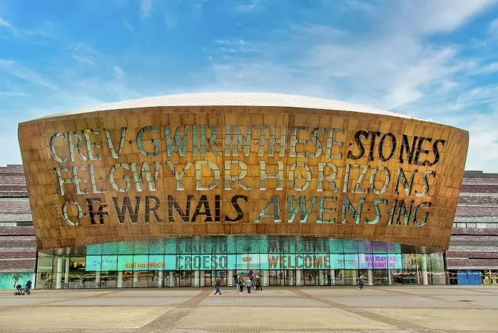 Framed Print : Wales Millennium Centre, Wales national arts centre, opened 2004, Cardiff Bay, Cardiff, Wales, United Kingdom, Europe Framed Print : Wales Millennium Centre, Wales national arts centre, opened 2004, Cardiff Bay, Cardiff, Wales, United Kingdom, Europe