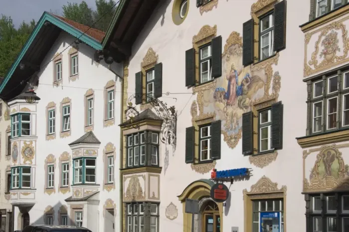 Framed Print : Wall mural in Matrie de Brenner, Brenner Pass road, Austria, Europe
