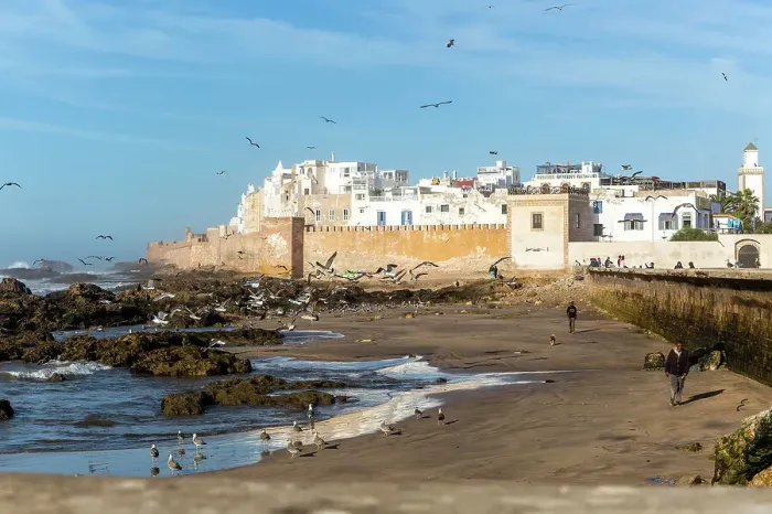 Framed Print : Walled town Medina from the coast, Essaouira, Morocco, North Africa, Africa Framed Print : Walled town Medina from the coast, Essaouira, Morocco, North Africa, Africa