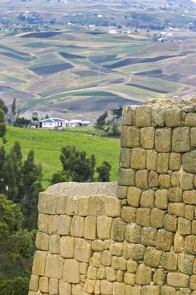 Walls with classic Inca mortar-less stonework at the