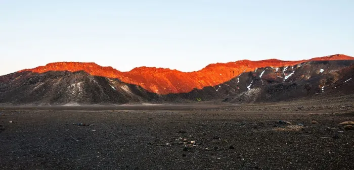 Framed Print : Walls of Tongariro Volcano lit by red sunrise, volcanic plains of New Zealand, Tongariro National Park, UNESCO World Heritage Site, North Island, New Zealand, Pacific Framed Print : Walls of Tongariro Volcano lit by red sunrise, volcanic plains of New Zealand, Tongariro National Park, UNESCO World Heritage Site, North Island, New Zealand, Pacific