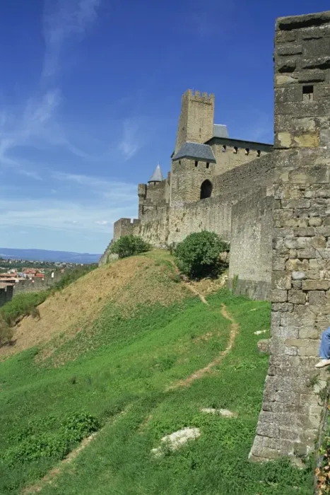 Framed Print : The walls and towers of the town of Carcassonne, UNESCO World Heritage Site Framed Print : The walls and towers of the town of Carcassonne, UNESCO World Heritage Site