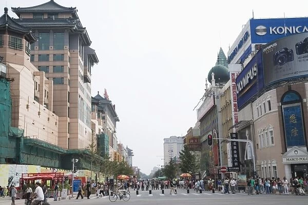 Wangfungjing Road, Beijing, China, Asia