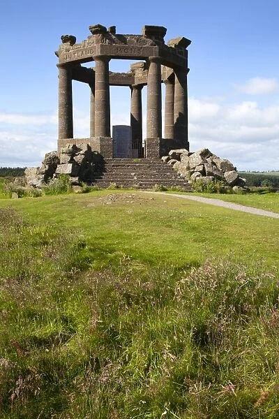 War Memorial on the clifftop above Stonehaven, Aberdeenshire, Scotland, United Kingdom, Europe