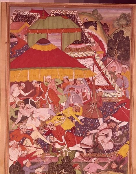 Warfare, Islamic illustrated manuscript