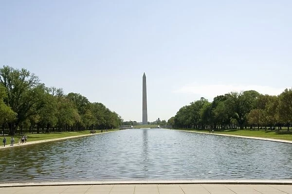 Washington Mounument from the Lincoln Memorial, Washington D