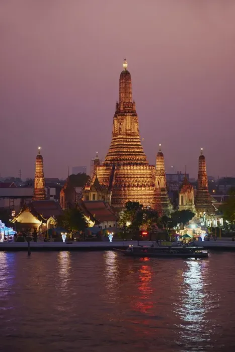 Framed Print : Wat Arun (Temple of the Dawn) and the Chao Phraya River by night, Bangkok, Thailand, Southeast Asia, Asia Framed Print : Wat Arun (Temple of the Dawn) and the Chao Phraya River by night, Bangkok, Thailand, Southeast Asia, Asia