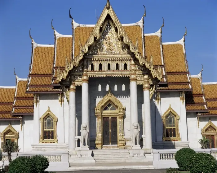 Framed Print : Wat Benjamabophit (Marble Temple)