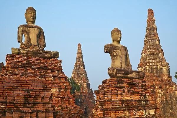 Wat Chai Wattanaram, Ayutthaya Historical Park, UNESCO World Heritage Site, Ayutthaya, Thailand, Southeast Asia, Asia