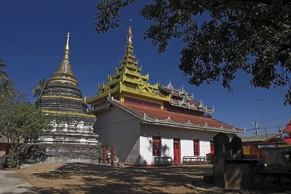 Wat Ho Kong (Wat Po Kyio), Kengtung (Kyaing Tong), Shan State, Myanmar (Burma), Asia