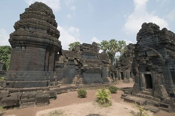 Wat Kohear Nokor, 11th century Hindu temple, Cambodia, Indochina, Southeast Asia, Asia