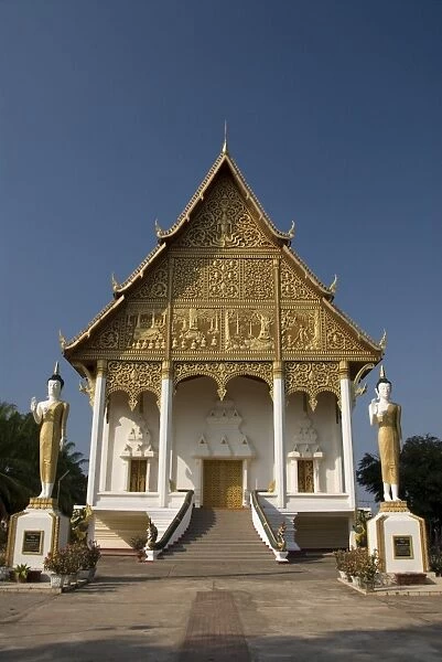 Wat That Luang Neua, Vientiane, Laos, Indochina, Southeast Asia, Asia