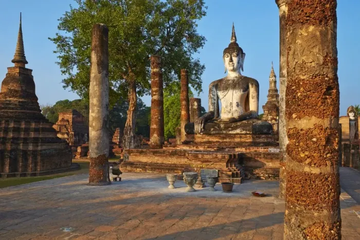 Framed Print : Wat Mahatat, Sukhothai Historical Park, UNESCO World Heritage Site, Sukhothai, Thailand, Southeast Asia, Asia Framed Print : Wat Mahatat, Sukhothai Historical Park, UNESCO World Heritage Site, Sukhothai, Thailand, Southeast Asia, Asia