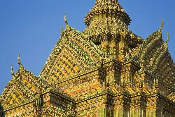 Wat Pho Temple, Rattanakosin District, Bangkok, Thailand, Southeast Asia, Asia