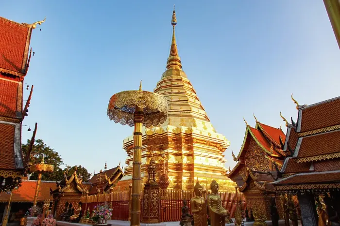 Framed Print : Wat Phra That Doi Suthep Buddhist temple in Chiang Mai, Thailand Framed Print : Wat Phra That Doi Suthep Buddhist temple in Chiang Mai, Thailand
