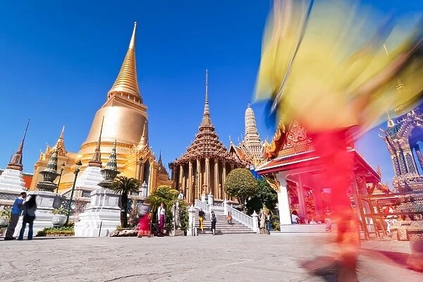 Wat Phra Kaeo, Grand Palace, Bangkok, Thailand, Southeast Asia, Asia