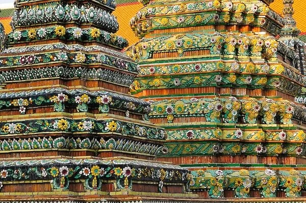 Wat Poh temple, Bangkok, Thailand, Southeast Asia, Asia