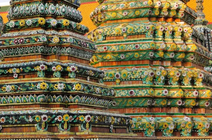 Framed Print : Wat Poh temple, Bangkok, Thailand, Southeast Asia, Asia