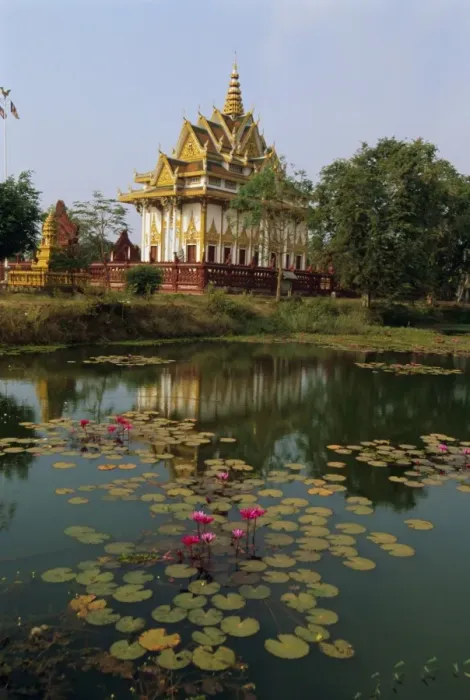 Framed Print : Wat Rakar, Rakar village, Battambang, Cambodia, Indochina, Asia Framed Print : Wat Rakar, Rakar village, Battambang, Cambodia, Indochina, Asia