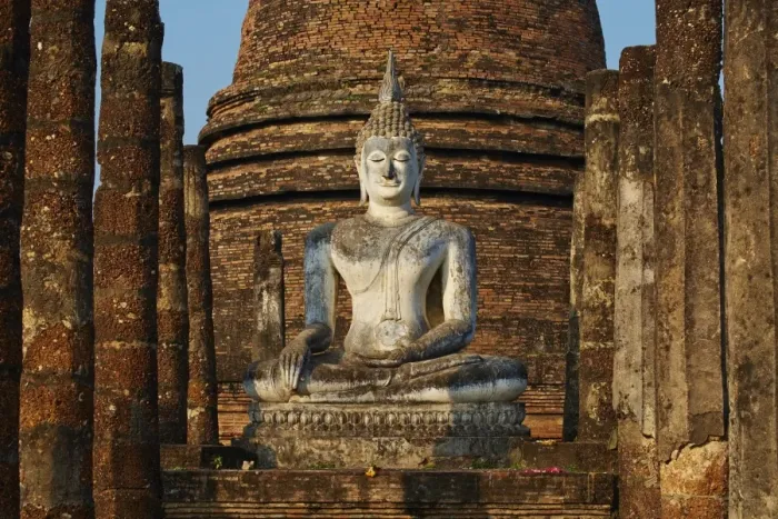 Framed Print : Wat Sa Sri, Sukhothai Historical Park, UNESCO World Heritage Site, Sukhothai, Thailand, Southeast Asia, Asia Framed Print : Wat Sa Sri, Sukhothai Historical Park, UNESCO World Heritage Site, Sukhothai, Thailand, Southeast Asia, Asia