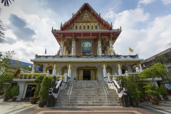 Framed Print : Wat Samphandhawongs, Bangkok, Thailand, Southeast Asia, Asia