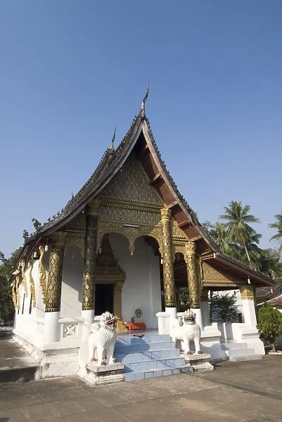 Wat Si Moung Khoung, Luang Prabang, Laos, Indochina, Southeast Asia, Asia