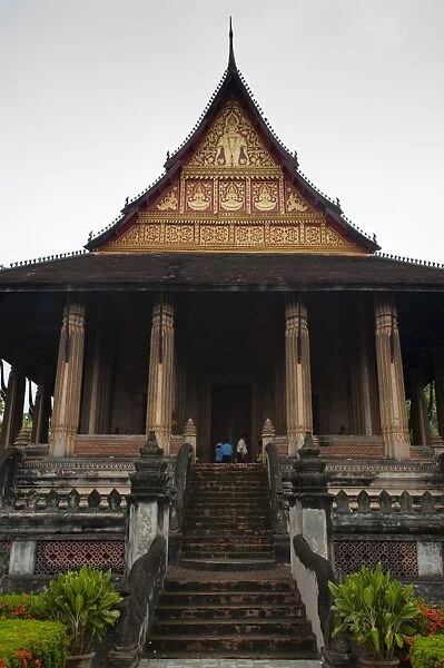 Wat Si Saket temple, Vientiane, Laos, Indochina, Southeast Asia, Asia