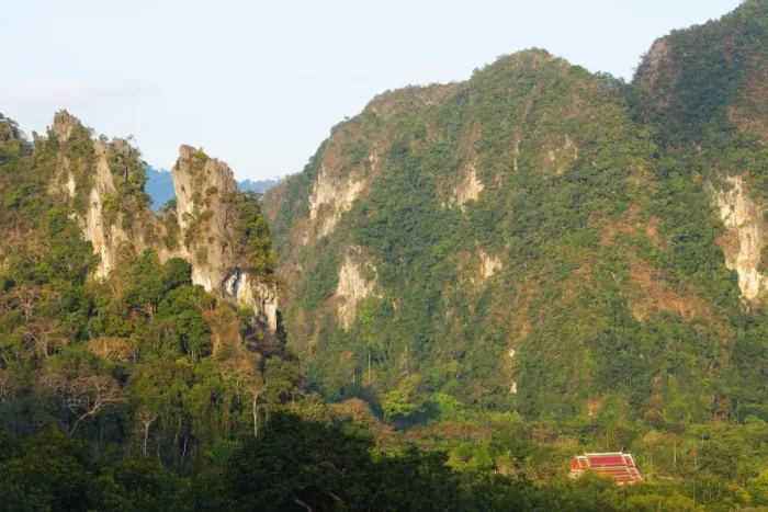Framed Print : Wat Tham Phanthurat temple, Khao Sok National Park, Surat Thani Province, Thailand Framed Print : Wat Tham Phanthurat temple, Khao Sok National Park, Surat Thani Province, Thailand