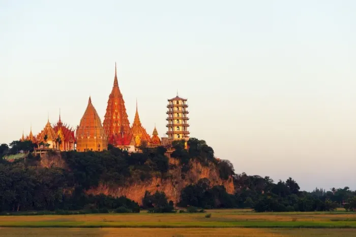 Framed Print : Wat Tham Sua temple, Kanchanaburi, Thailand, Southeast Asia, Asia Framed Print : Wat Tham Sua temple, Kanchanaburi, Thailand, Southeast Asia, Asia