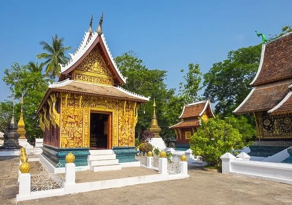 Wat Xieng Thong Buddhist temple, UNESCO World Heritage Site, Luang Prabang, Louangphabang Province