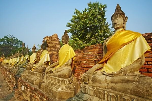 Wat Yai Chai Mongkhon, Ayutthaya Historical Park, UNESCO World Heritage Site, Ayutthaya, Thailand, Southeast Asia, Asia