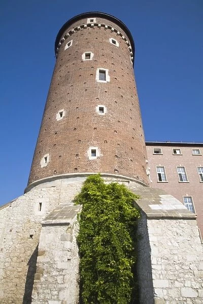 Watch Tower, Wawel Castle, Wawel Hill, Krakow, Poland, Europe