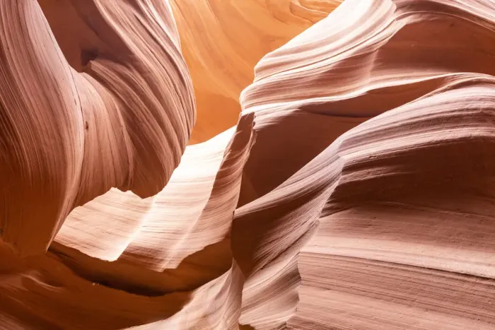 Framed Print : Water eroded Navajo Sandstone forms a slot canyon in Upper Antelope Canyon, Navajo Land Framed Print : Water eroded Navajo Sandstone forms a slot canyon in Upper Antelope Canyon, Navajo Land