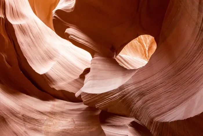 Framed Print : Water eroded Navajo Sandstone forms a slot canyon in Upper Antelope Canyon, Navajo Land Framed Print : Water eroded Navajo Sandstone forms a slot canyon in Upper Antelope Canyon, Navajo Land
