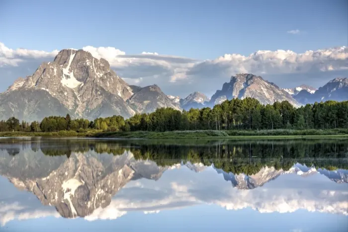 Framed Print : Water reflection of Mount Moran, taken from Oxbow Bend Turnout, Grand Teton National Park, Wyoming, United States of America, North America Framed Print : Water reflection of Mount Moran, taken from Oxbow Bend Turnout, Grand Teton National Park, Wyoming, United States of America, North America