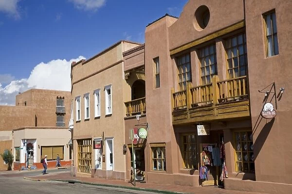 Water Street, Santa Fe, New Mexico, United States of America, North America