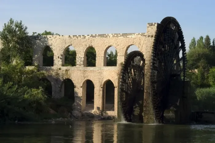 Framed Print : Water wheel on the Orontes River Framed Print : Water wheel on the Orontes River