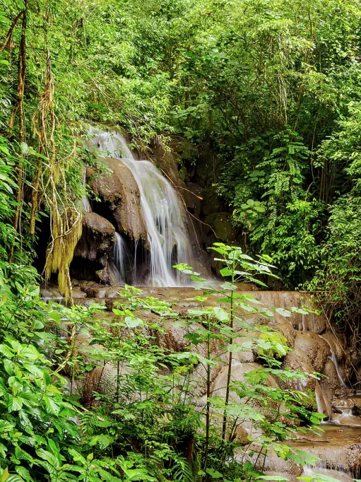 Framed Print : Waterfall at Moteipa Trail, Palenque Archaeological Site, Palenque, Chiapas State, Mexico Framed Print : Waterfall at Moteipa Trail, Palenque Archaeological Site, Palenque, Chiapas State, Mexico