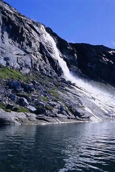 Waterfall near Ilulissat