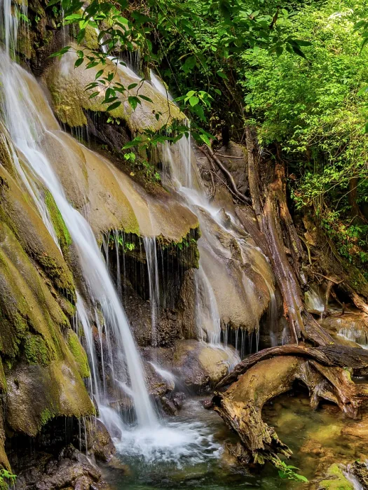 Framed Print : Waterfall at the Palenque Archaeological Site, Palenque, Chiapas State, Mexico Framed Print : Waterfall at the Palenque Archaeological Site, Palenque, Chiapas State, Mexico