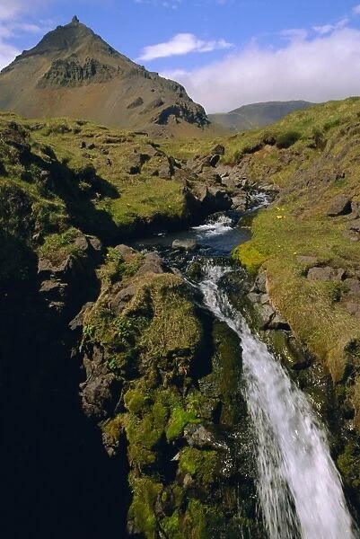 Waterfall in the west of the country