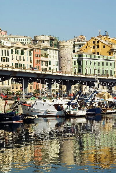 Waterfont, Porto Antico (Ancient Port), Genova (Genoa), Liguria, Italy, Europe