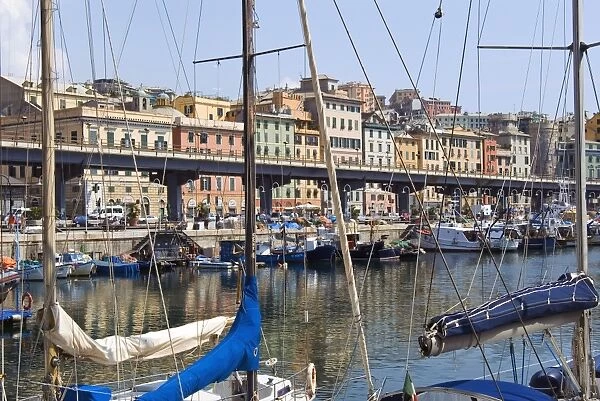Waterfont, Porto Antico (Ancient Port), Genova (Genoa), Liguria, Italy, Europe