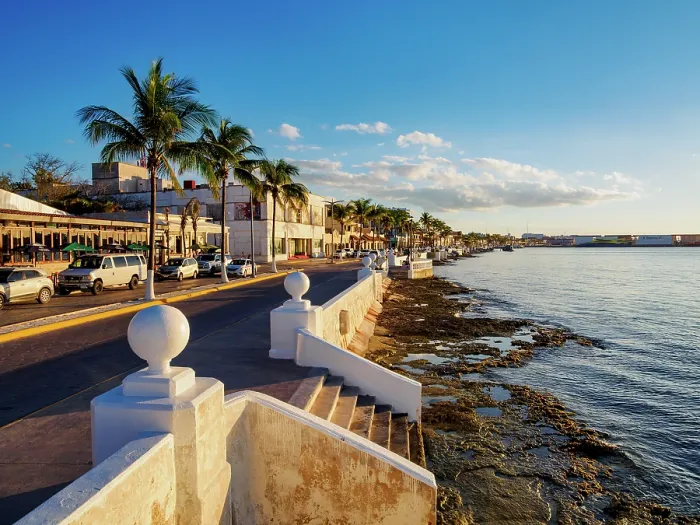 Framed Print : Waterfront of San Miguel de Cozumel, Cozumel Island, Quintana Roo State, Mexico Framed Print : Waterfront of San Miguel de Cozumel, Cozumel Island, Quintana Roo State, Mexico
