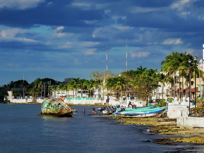 Framed Print : Waterfront of San Miguel de Cozumel, Cozumel Island, Quintana Roo State, Mexico Framed Print : Waterfront of San Miguel de Cozumel, Cozumel Island, Quintana Roo State, Mexico