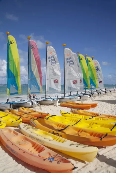 Framed Print : Watersports, Bavaro Beach, Punta Cana, Dominican Republic, West Indies