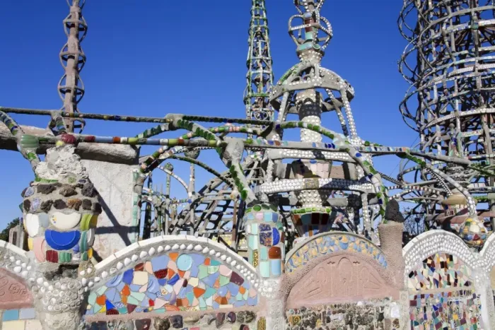 Framed Print : Watts Towers National Historic Landmark, Los Angeles, California, United States of America Framed Print : Watts Towers National Historic Landmark, Los Angeles, California, United States of America