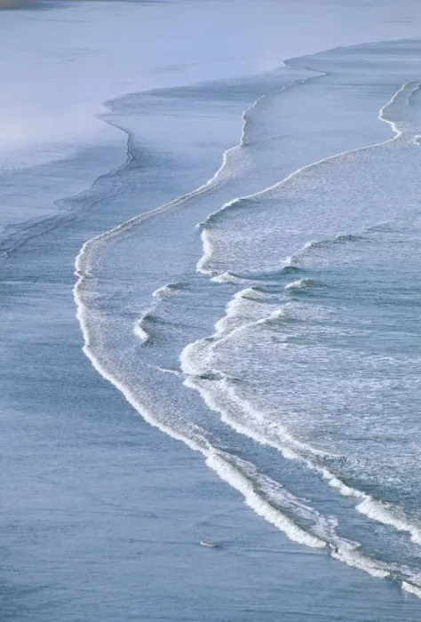 Framed Print : Waves, Inch Point Beach