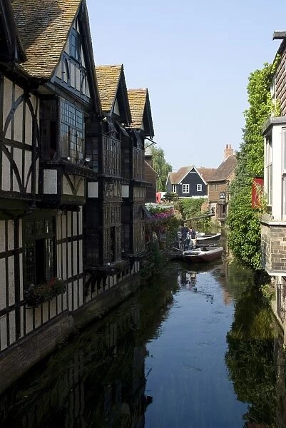 The Weavers House on the River Stour, Canterbury, Kent, England, United Kingdom