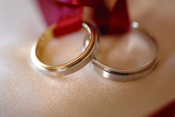 Wedding rings, Paris, France, Europe
